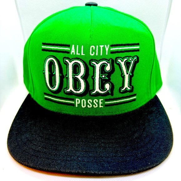 RARE Obey Posse sample product snapback cap - Picture 2 of 6